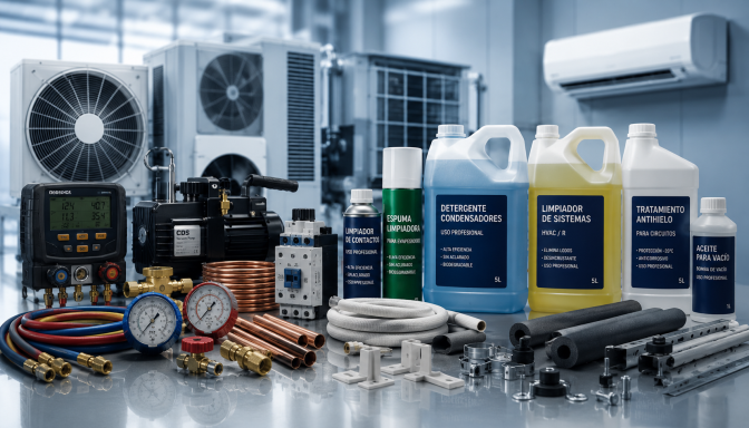Herramientas y equipos de refrigeración